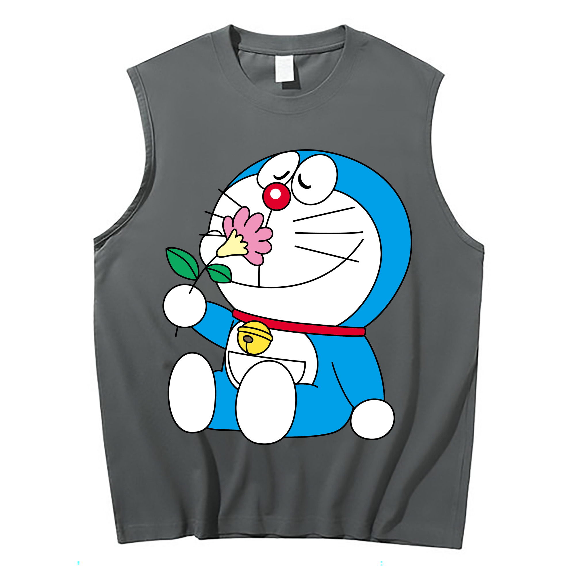 （画像用） ドラえもん Doraemon コットン100％タンクトップ（フロントプリント）